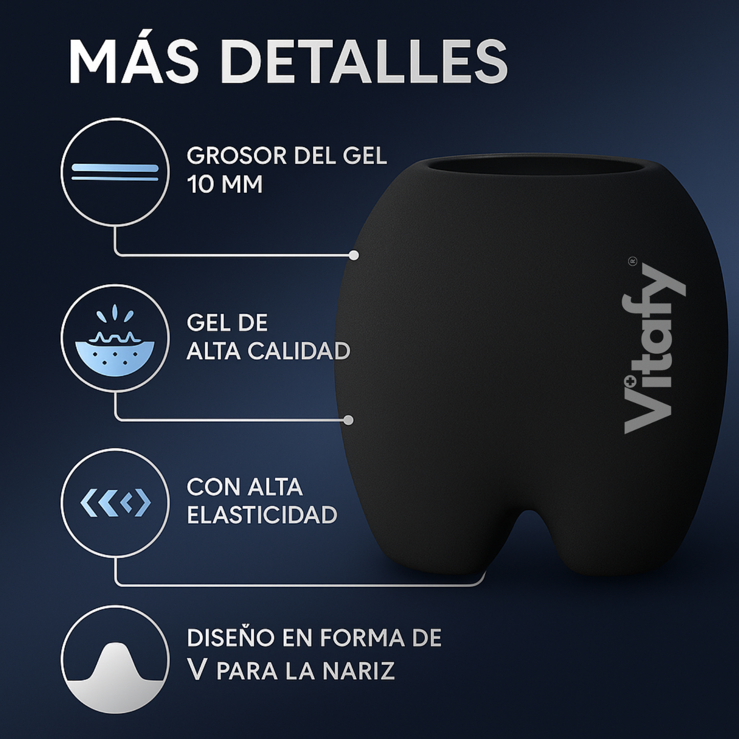 Gorro Terapéutico de Gel 360° - Alivio Instantáneo para Migraña y Dolor de Cabeza