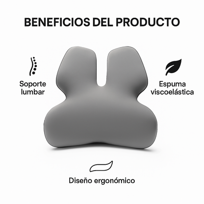 Cojín Lumbar de Espuma Viscoelástica