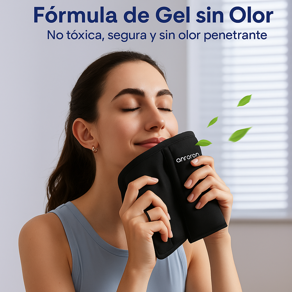 Gorro Terapéutico de Gel 360° - Alivio Instantáneo para Migraña y Dolor de Cabeza
